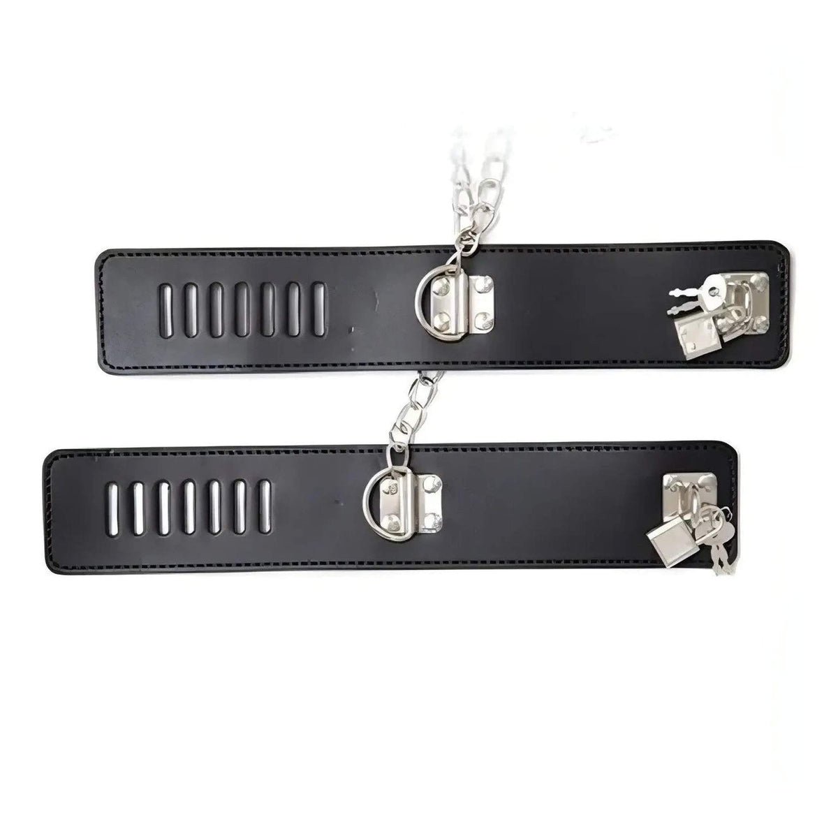 Costrittivo Chain Hogtie Black - Cuoio, Nero