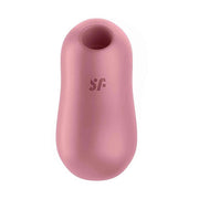Cotton Candy Double Aire Pulse Vibrator - Light Red
