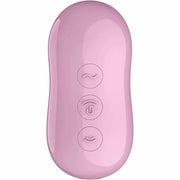 Cotton Candy Double Aire Pulse Vibrator - Light Red