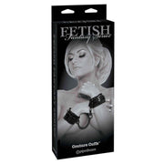 Coutre Cuffs - Polsiere regolabie nero lucido