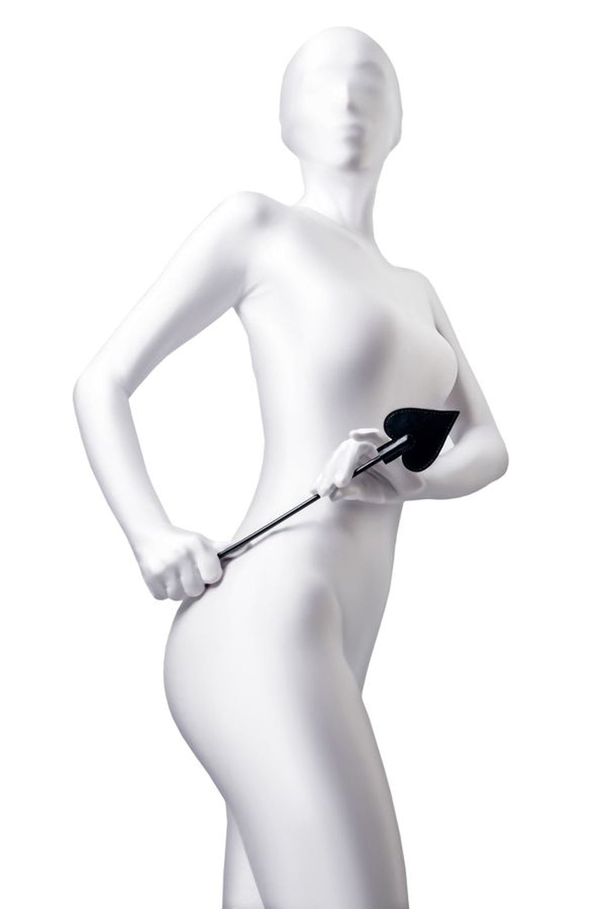 Crop con Paletta a forma di picche 36 cm