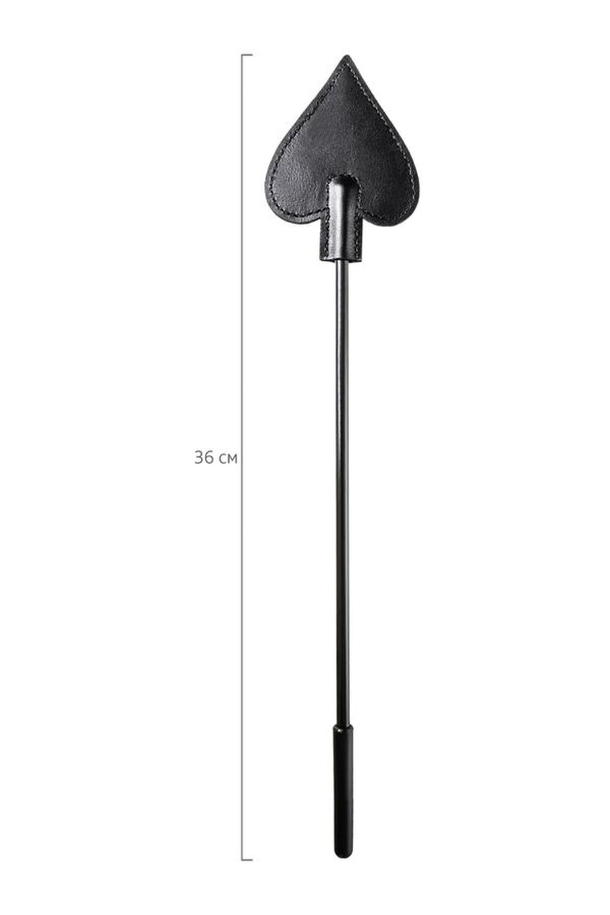 Crop con Paletta a forma di picche 36 cm