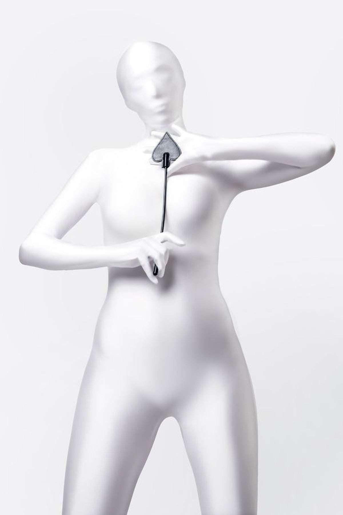 Crop con Paletta a forma di picche 36 cm