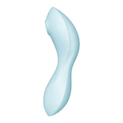 Satisfyer Curvy Trinity 5 Plus vibratore blu chiaro a forma di S