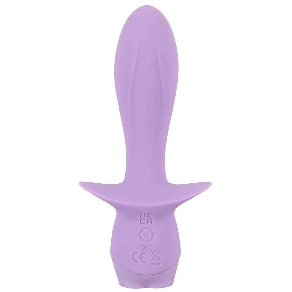 Retro vibratore Cuties Mini lilla con pulsanti certificazione e indicatore accensione
