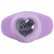 Logo Cuties inciso su cuore metallico nella parte superiore della base del vibratore