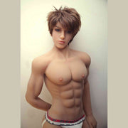 Bambola sessuale maschile Daniel 160 cm con corpo scolpito e perizoma bianco