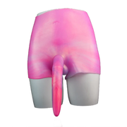 Deer Cock Silicone Leather Pants