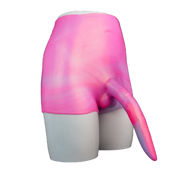Deer Cock Silicone Leather Pants