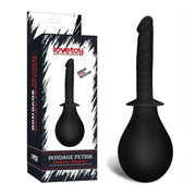 Doccetta intima nera Bondage Fetish con confezione originale