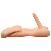 Deluxe Torso Uomo Muscoloso Super Realistico con dildo 52 x 34 cm