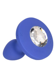 Base flangiata plug analico Calexotics con incisione logo e gemma centrale