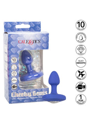 Plug anale ricaricabile Calexotics fuori confezione con scatola Cheeky Gems