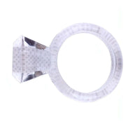 Diamond Cock Ring Clear