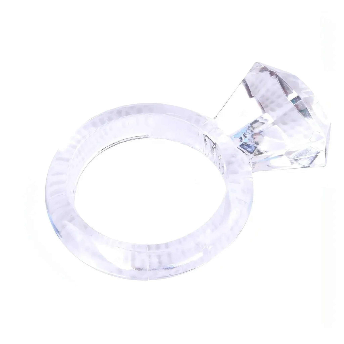 Diamond Cock Ring Clear
