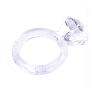 Diamond Cock Ring Clear