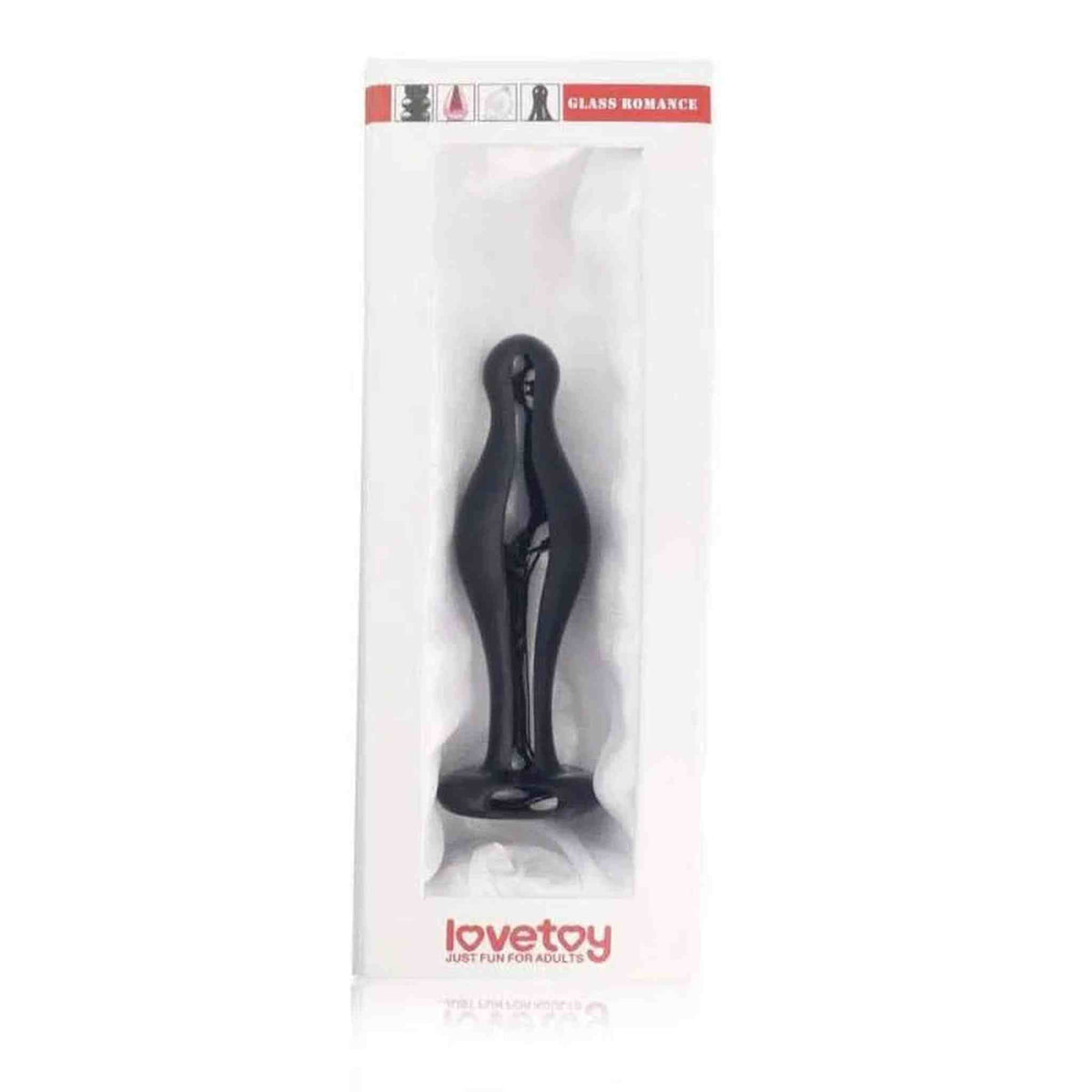 Dildo Anale in Vetro a Diametro Graduale