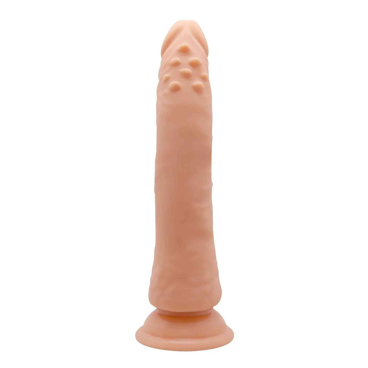 Dildo realistico TPR con noduli irregolari e ventosa