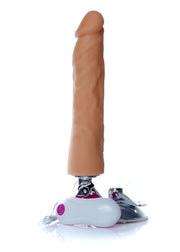 Dildo Realistico con Ventosa Reclinabile