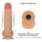 Dildo vibrante realistico istruzioni ricarica magnetica e modalità