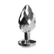 Plug anale Disco Diamond vetro a goccia facettato effetto tridimensionale
