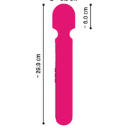 Display Wand 30 cm Silicone Ricaricabile