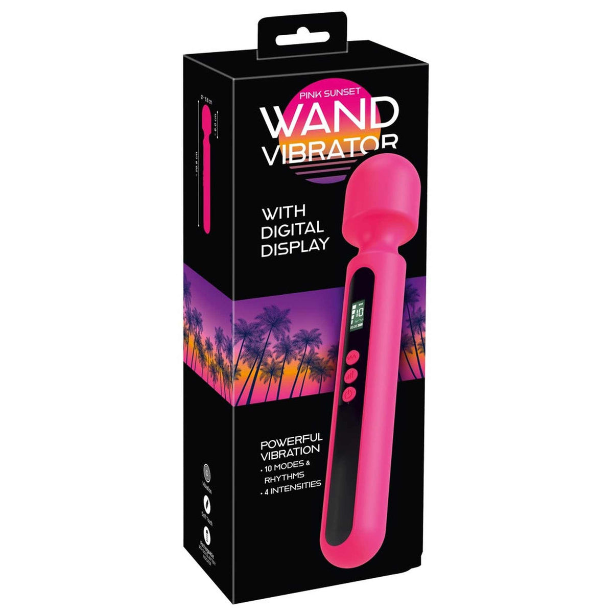 Display Wand 30 cm Silicone Ricaricabile
