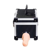 Retro cassetta Diva ToolBox Lover chiusa con maniglia ergonomica e attacco in silicone sporgente