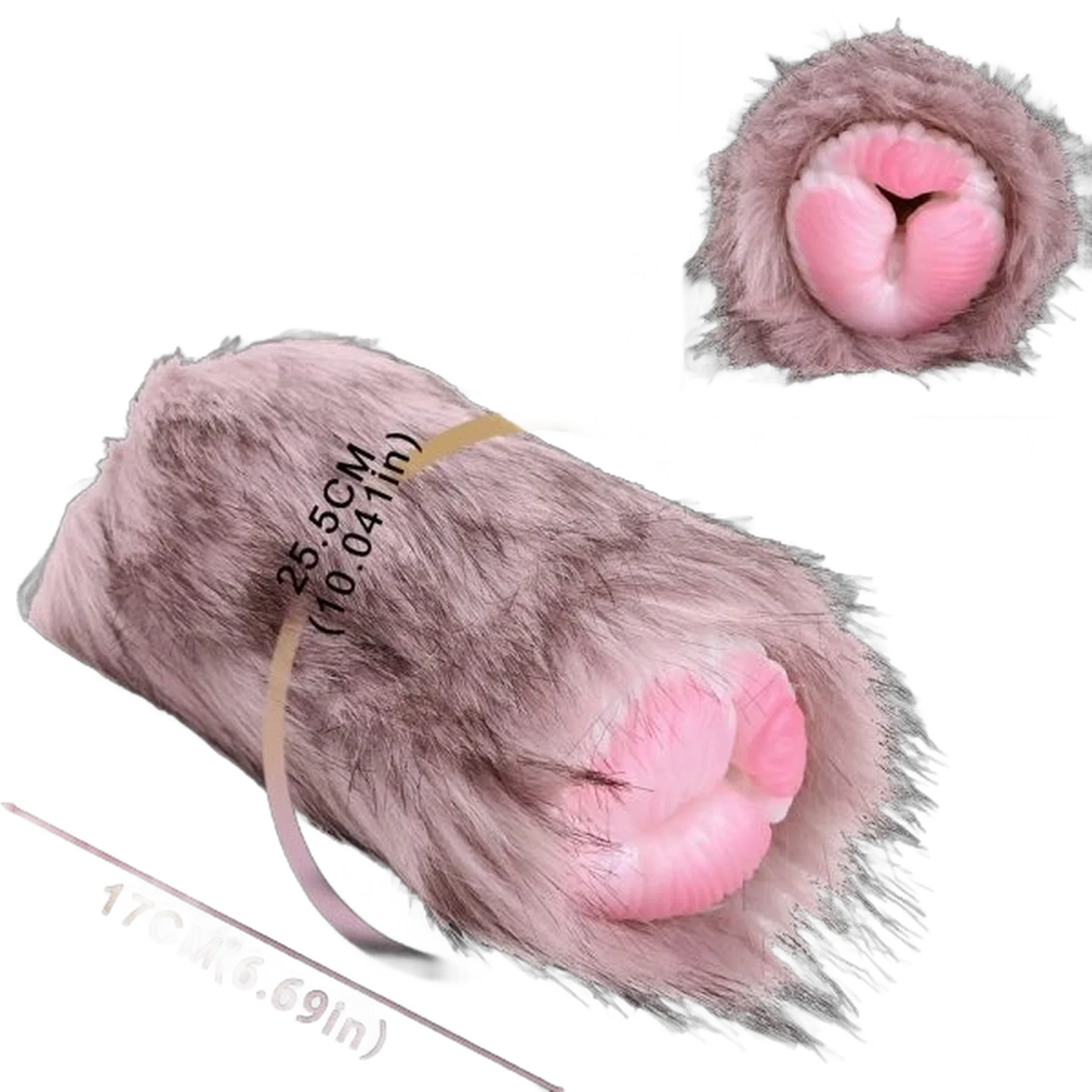 Dog Shape Pussy Toy Fantasy Furry Masturbator