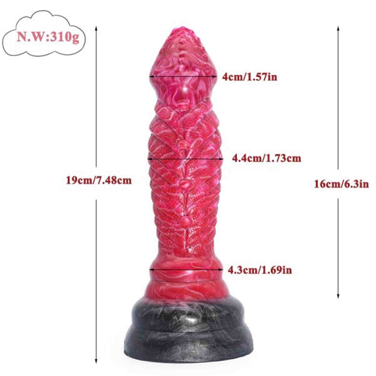 Drogon Silicone Dildo