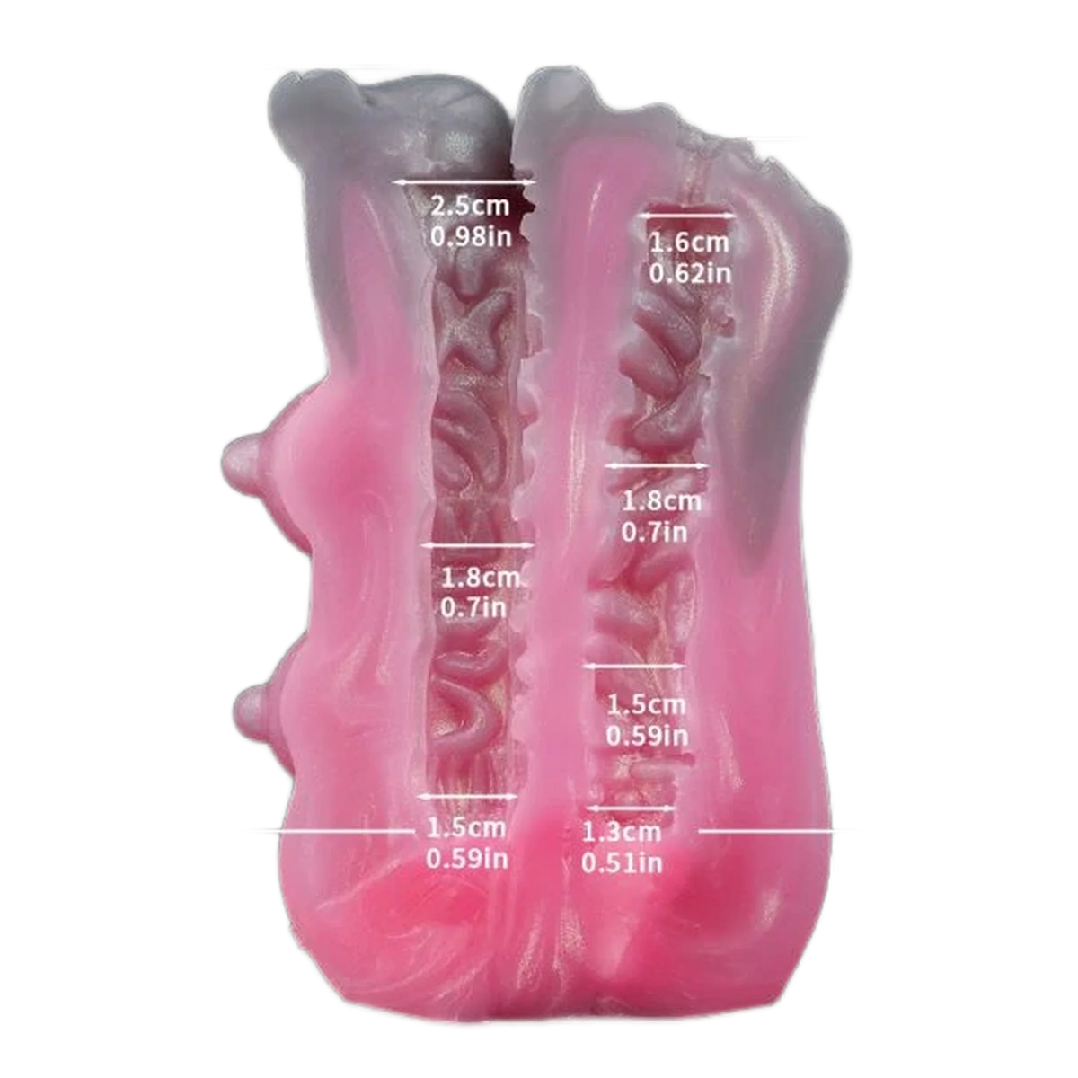 Dual Channel fantasy Masturbators for men