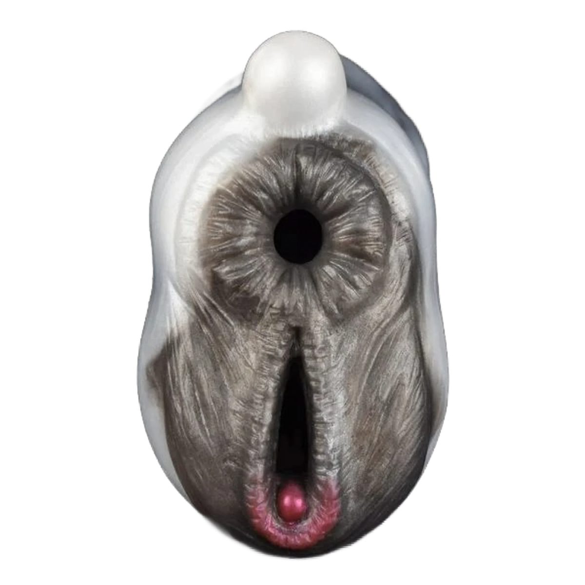 Dual channel masturbation cup