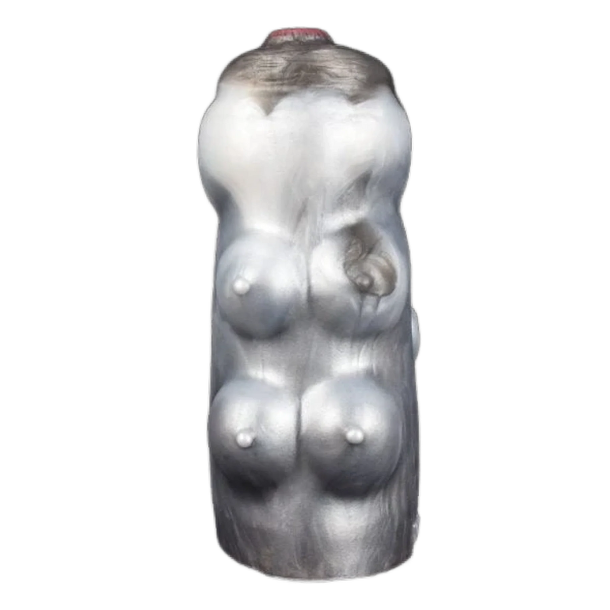 Dual channel masturbation cup
