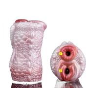 Dual channel masturbation cup for men