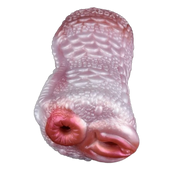 Dual channel masturbation cup for men
