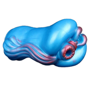 Dual channel vibration masturbation cup