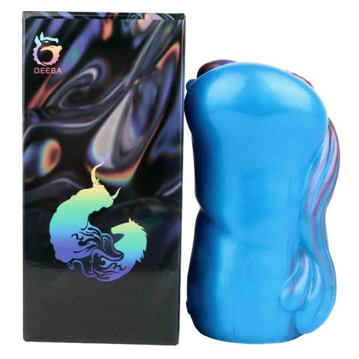 Dual channel vibration masturbation cup
