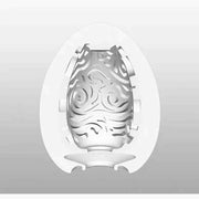 Illustrazione tecnica sezione trasversale Tenga EGG Cloudy struttura camere interne ondulate