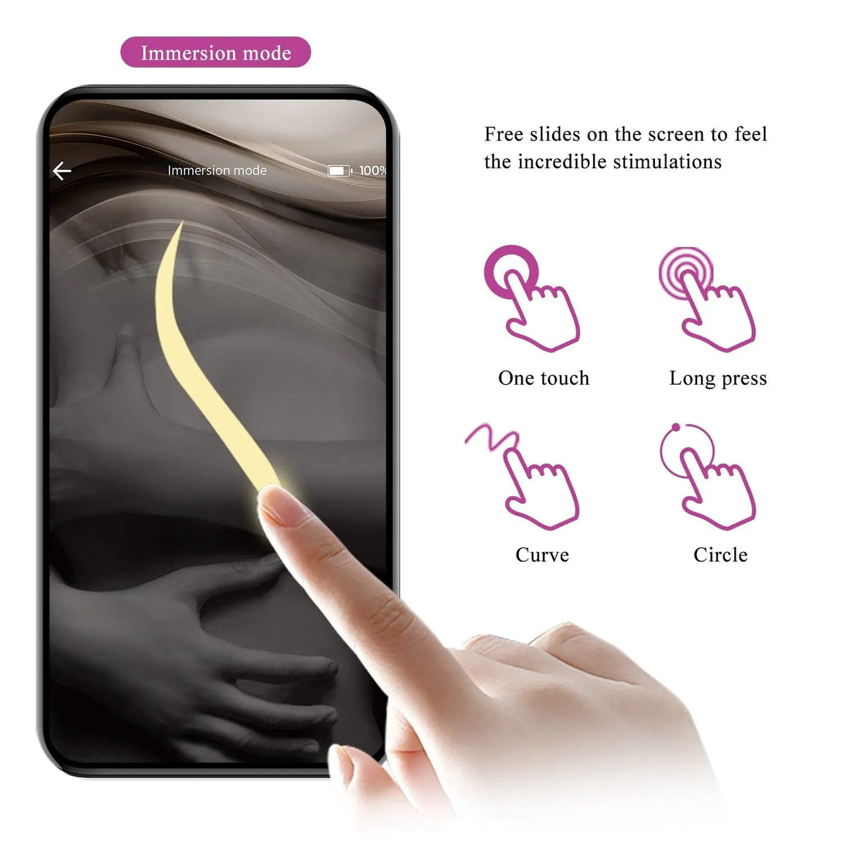 Ethan Vibratore Multifunzione Con Controllo da APP
