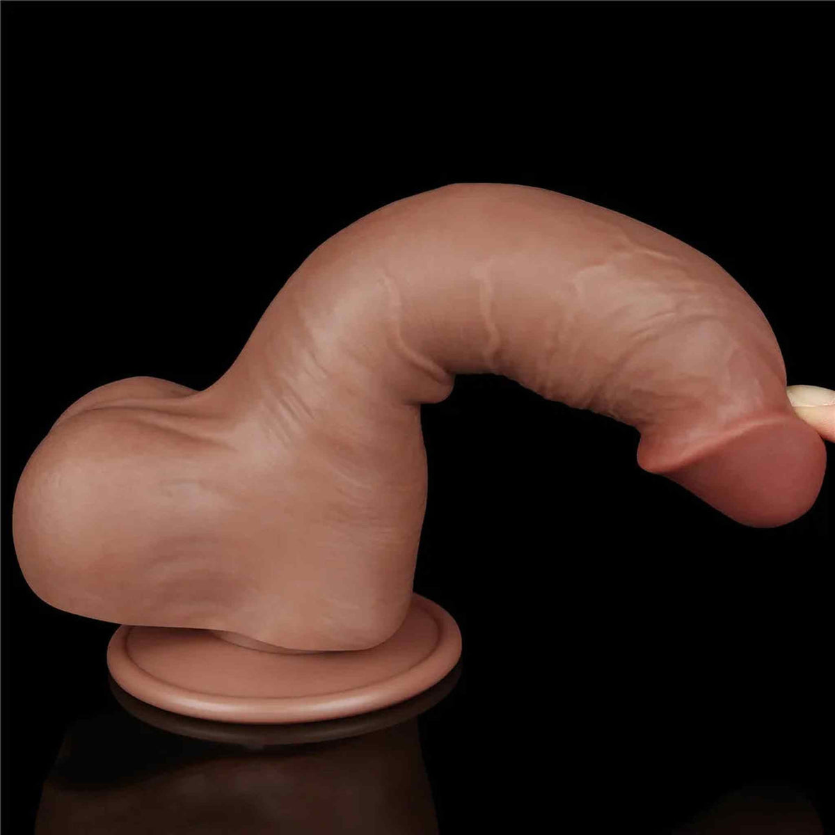 Fallo Mulatto Scappellabile come un pene vero 8″