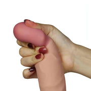 Fallo Realistico 22 cm con Ventosa 100% Ultra Soft
