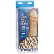 Fallo Realistico Uncut Foreskin 6″