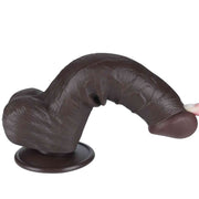 Fallo Scappellabile come un pene vero - Nero 8″