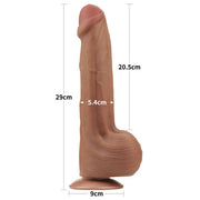 Fallo Super Realistico con Pelle Scorrevole - 11.5″ Mulatto