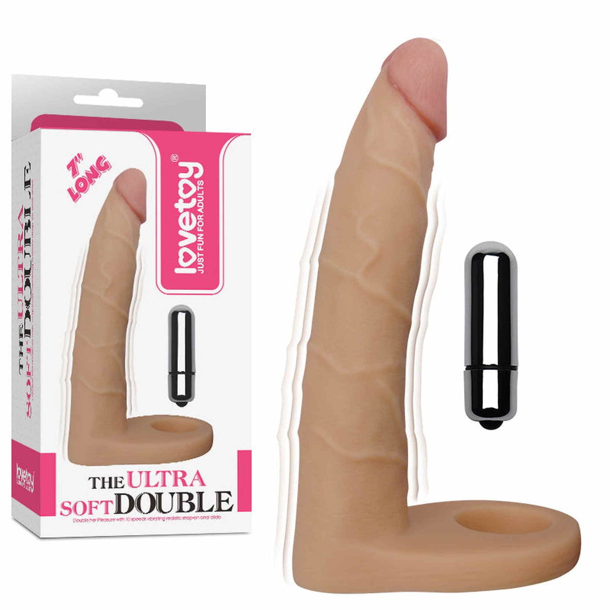 Fallo d'aggancio vibrante per doppia penetrazione 7″