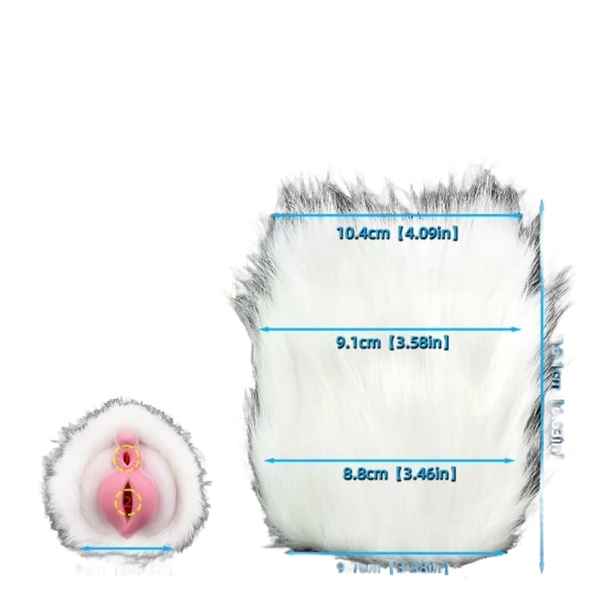 Fantasy Furry Masturbator For Men Silicone Sexy Doll