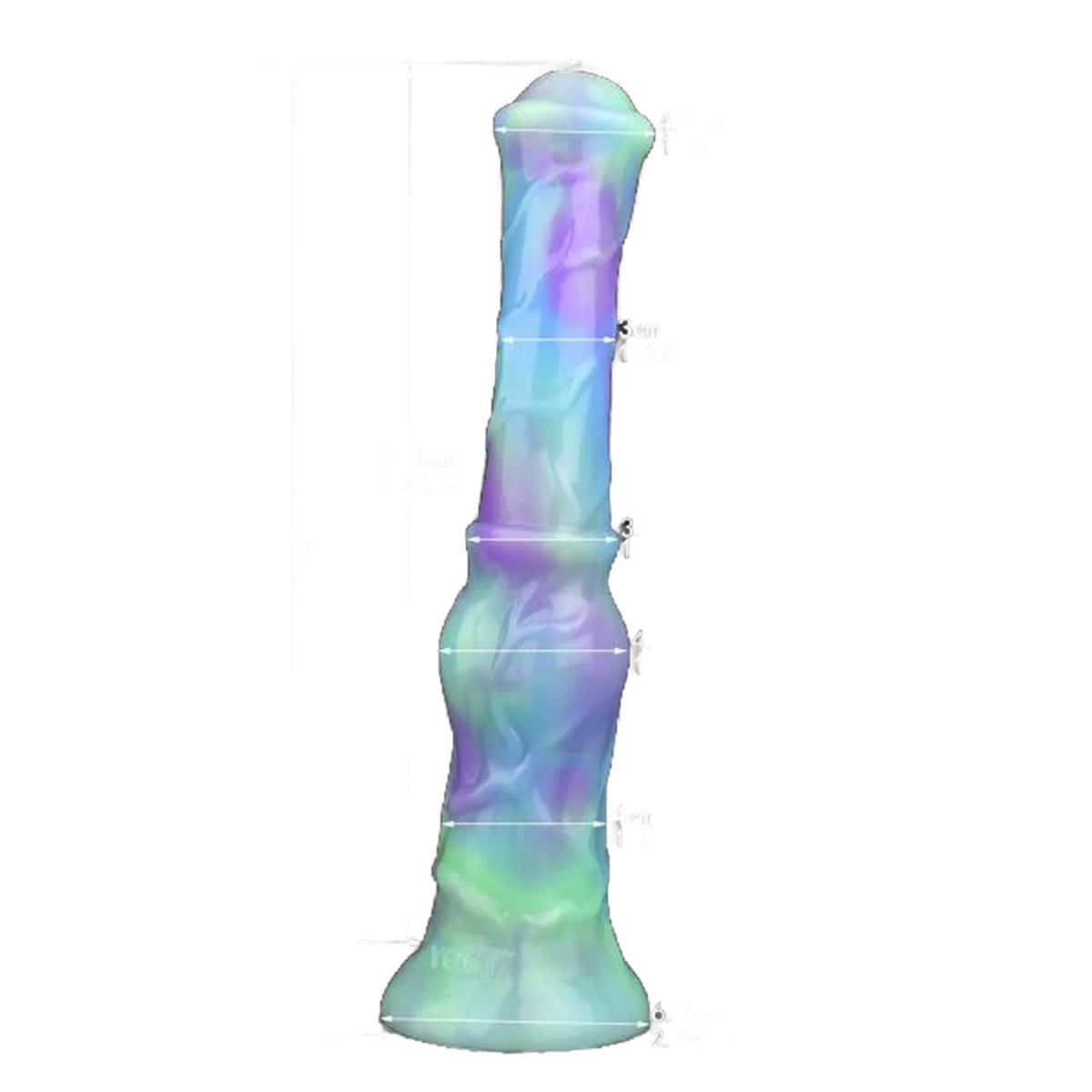 Fantasy Yellow Stallion Penis Silicone Dildo For Woman