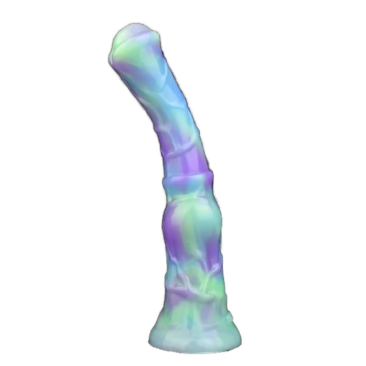 Fantasy Yellow Stallion Penis Silicone Dildo For Woman