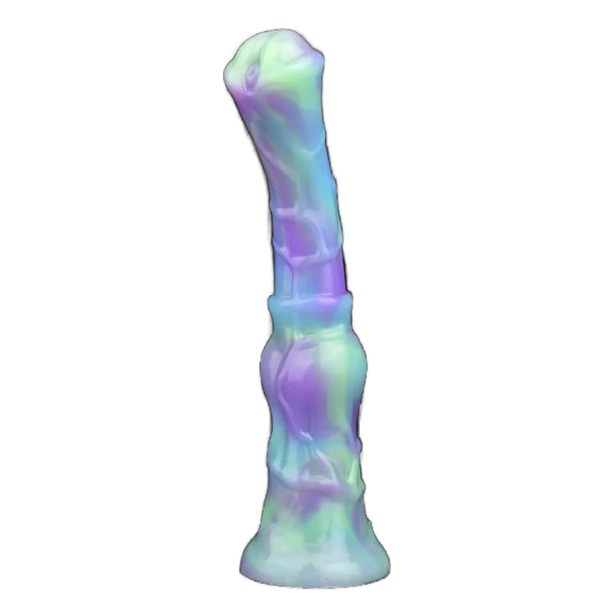 Fantasy Yellow Stallion Penis Silicone Dildo For Woman