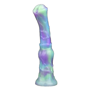 Fantasy Yellow Stallion Penis Silicone Dildo For Woman